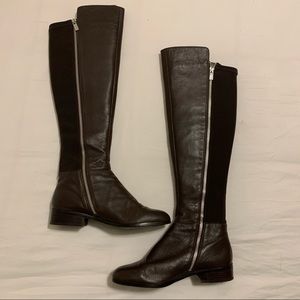 Michael Kors Bromley Leather Boots - LIKE NEW